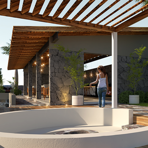 terraza f cuadrada